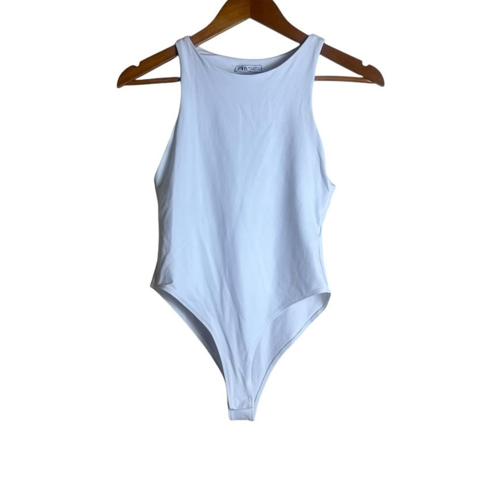 3 for $30! Zara white sleeveless bodysuit suit